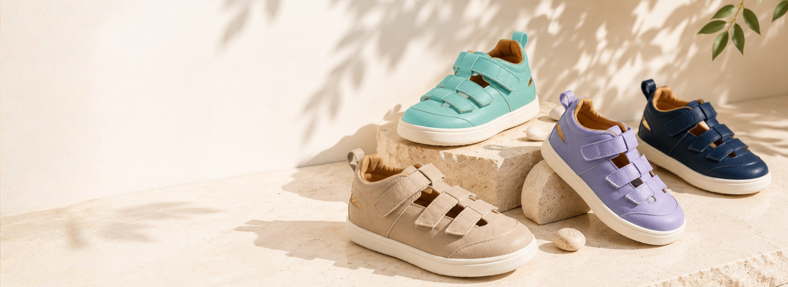 El verano empieza por sus pies.
